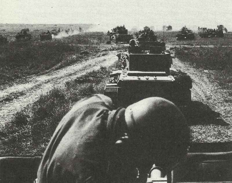 British armoured division at Caen