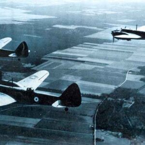A trio of Bristol Blenheim IV bombers.