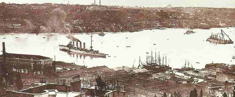 Diary August 10, 1914 16 Breslau in Constantinopel 1