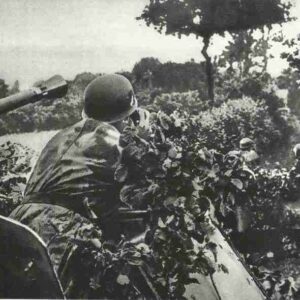 German self-propelled anti-aircraft gun in Normandy