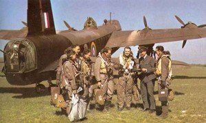 Stirling bomber of the RAF Bomber Command