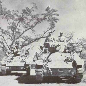 Chinese Stuart tanks on the Ledo road