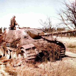 destroyed Jagdpanther