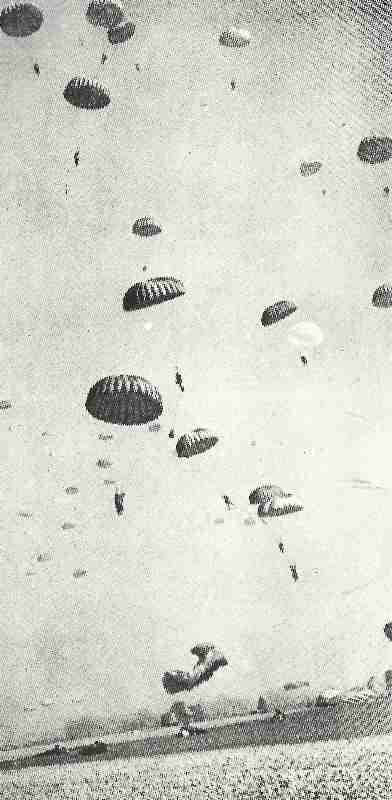 Dropping of US 82nd Airborne division at Grave