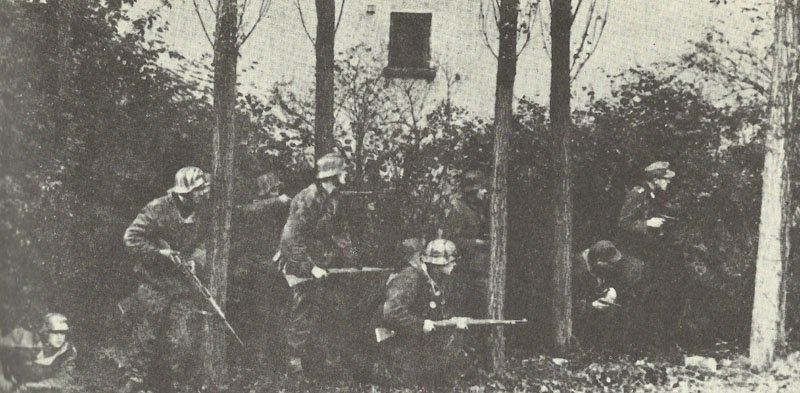 German troops near Arnheim