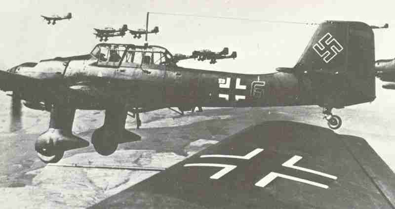 Ju 87B dive-bomber