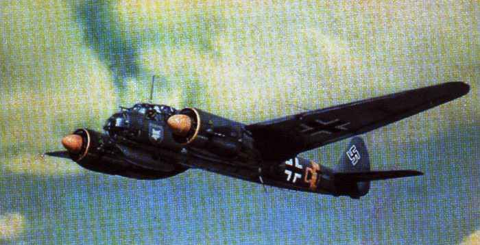 Junkers Ju 88 of IIIrd group of KG 51