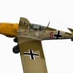 3d model Messerschmitt Bf 109 E