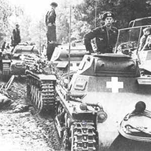 German Panzer Division after the first border fights in Poland