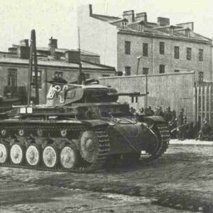 German Panzer II in Warsaw