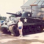 Sherman tank of the RAC Tank Museum