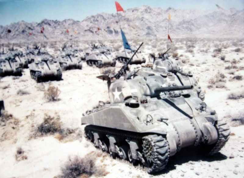 Shermans Manover Desert