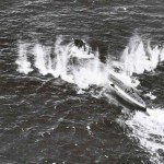 U-Boat attacked by Halifax bomber