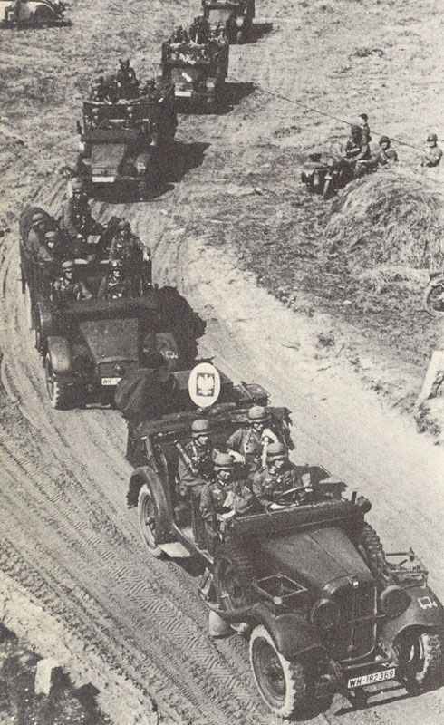 Diary September 1, 1939 30 German motor column is crossing the Polish border.