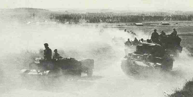 Diary September 1, 1944 34 British armored division in the Somme Valley.