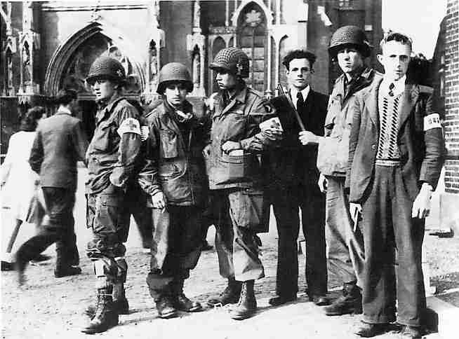 Dutch resisatance fighters