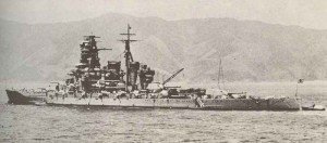 Japanese battlecruiser Kirishima