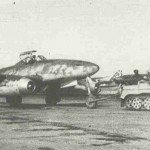 Me 262 towed by Kettenrad