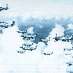 swarm of P-51D Mustangs