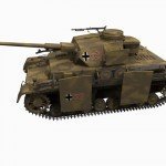 3d model of Panzer IV H