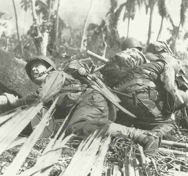 US soldiers on Leyte