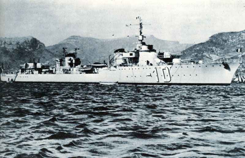 French fast fleet destroyer Le Fantasque