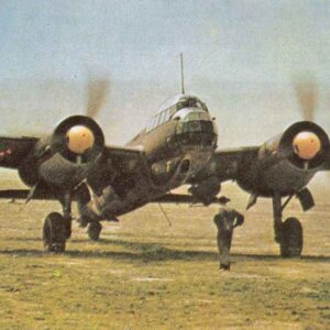 One of the first Ju 88 combat missions