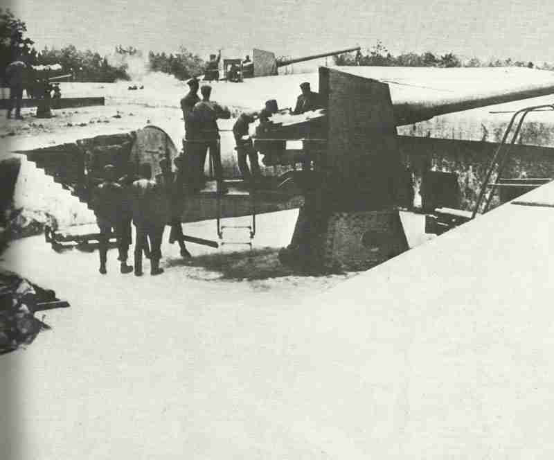 Finnish coastal battery at Hango