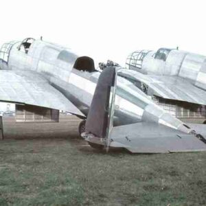 Semi-finished captured Polish bomber