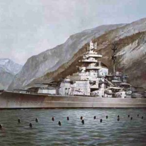 Battleship Tirpitz in Norway