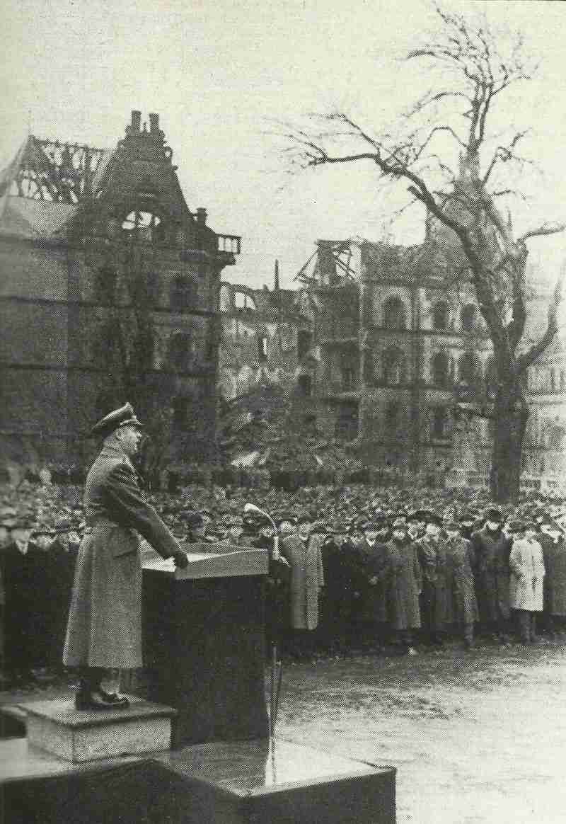 swearing in of the Volkssturm Hannover