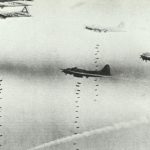 B-17 dropping bombs
