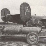 B-24 Liberator 'Lucky Luke' is 'bombed up'