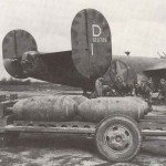 B-24 Liberator 'Lucky Luke' is 'bombed up'