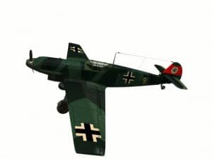 3d model Messerschmitt Bf 109 B