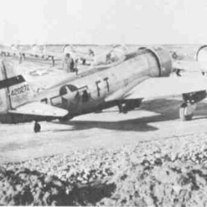 Bombed up P-47D of Ninth Air Force