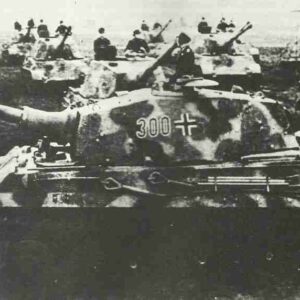 heavy tank battalion with Tiger II