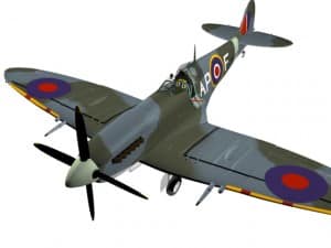 3d model Spitfire IX
