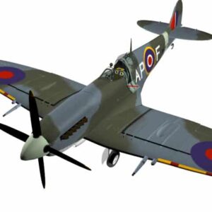 3d model Spitfire IX