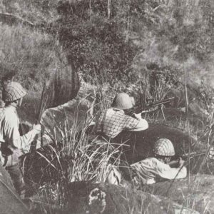 Japanese infantry are pictured in action in south China