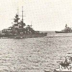 battlecruisers Gneisenau and Scharnhorst