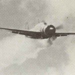 Kamikaze plane attacking