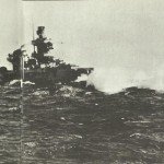 Scharnhorst in heavy seas