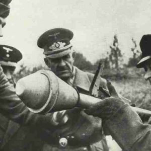 Volkssturm soldier East Prussia with Panzerfaust