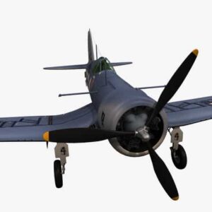 3D model F4U-1 Corsair