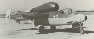 Heinkel 162 Volksjaeger of 3./JG1