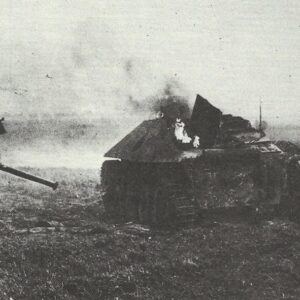 Hetzer tank destroyer killed by Bazooka