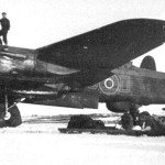 Lancaster-Bomber Winter 1944/45