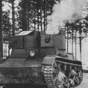 Russian T-26TU tank