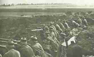 German soldiers in one of the last maneuvers